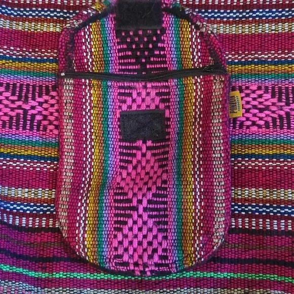 Artesanias Pinzon‎ Canvas Backpack, Unisex, 15" x  15" - Multicolored Bag Purse - Picture 4 of 8